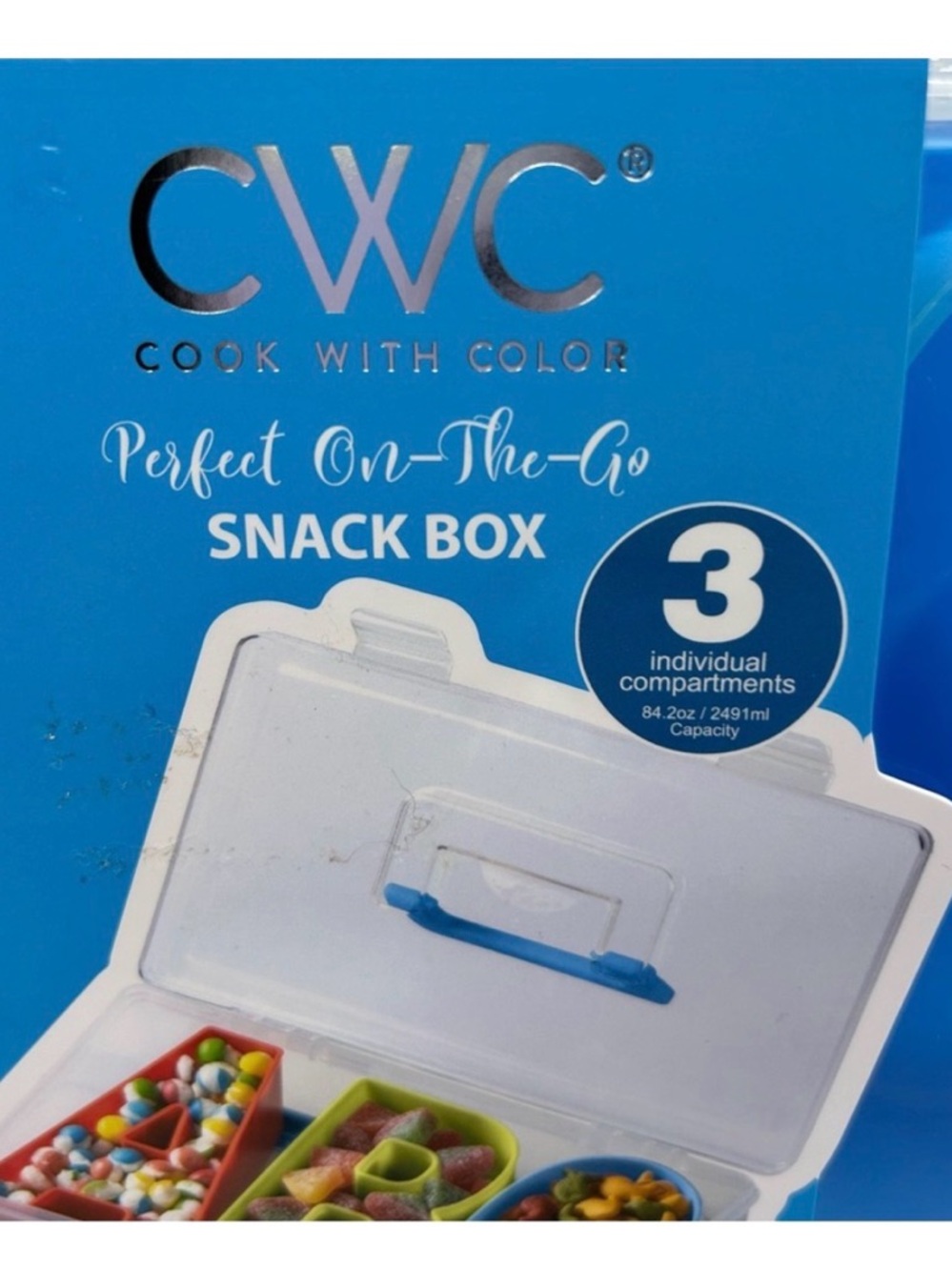 CWC ABC On-The-Go Snack Box 3 Compartments - Picture 2 of 6